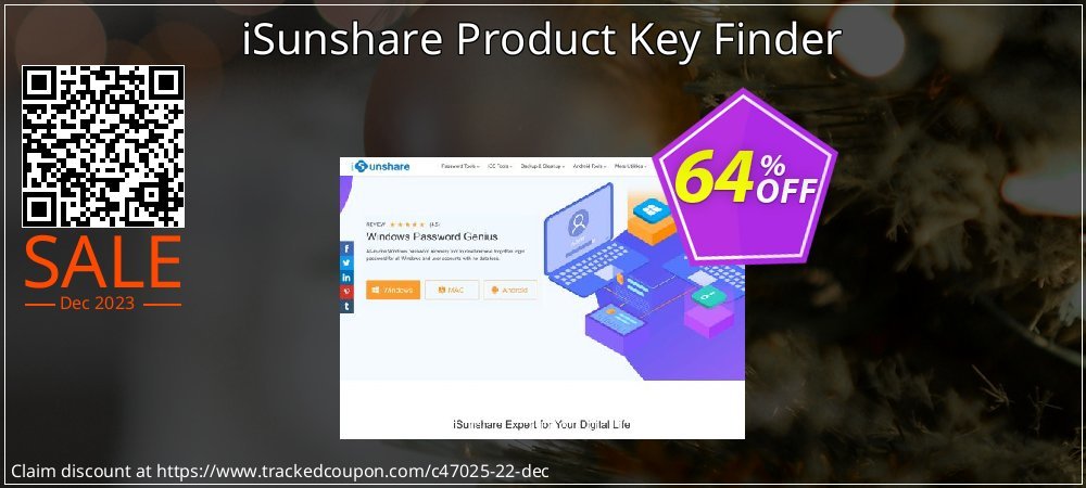 iSunshare Product Key Finder coupon on April Fools Day offering sales