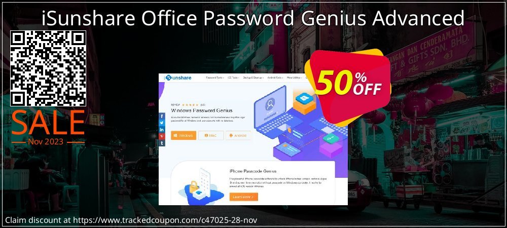 iSunshare Office Password Genius Advanced coupon on Virtual Vacation Day offer