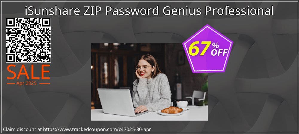 iSunshare ZIP Password Genius Professional coupon on National Walking Day offering sales