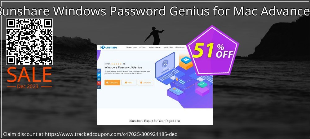 iSunshare Windows Password Genius for Mac Advanced coupon on National Walking Day discounts