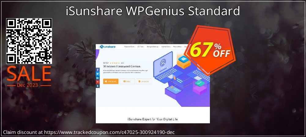 iSunshare WPGenius Standard coupon on Mother Day offering discount