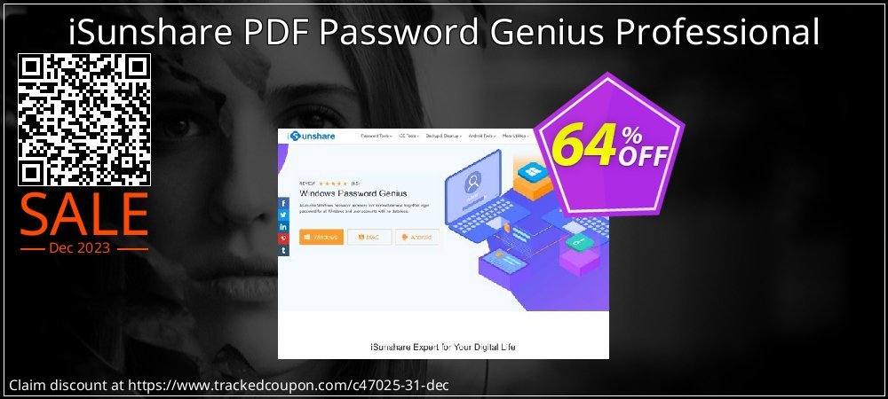 iSunshare PDF Password Genius Professional coupon on National Loyalty Day discounts