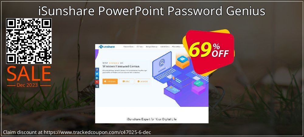 iSunshare PowerPoint Password Genius coupon on World Party Day promotions