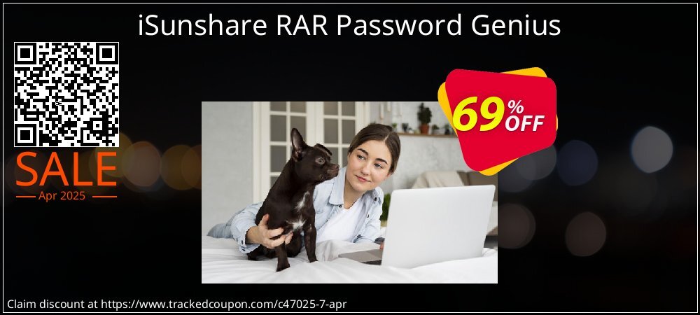 iSunshare RAR Password Genius coupon on April Fools' Day sales