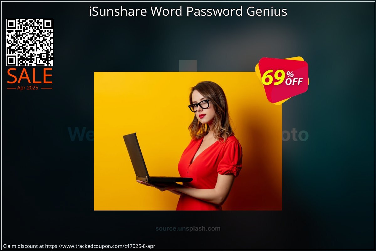 iSunshare Word Password Genius coupon on Constitution Memorial Day offer