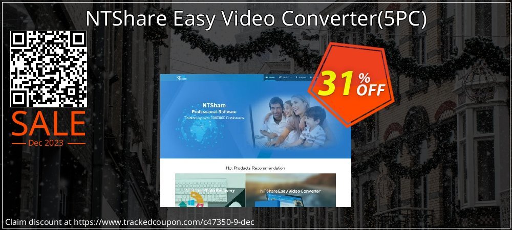 NTShare Easy Video Converter - 5PC  coupon on April Fools' Day offer