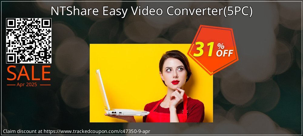 NTShare Easy Video Converter - 5PC  coupon on April Fools' Day offer