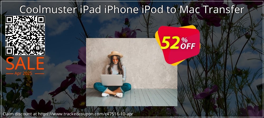 Coolmuster iPad iPhone iPod to Mac Transfer coupon on National Walking Day promotions