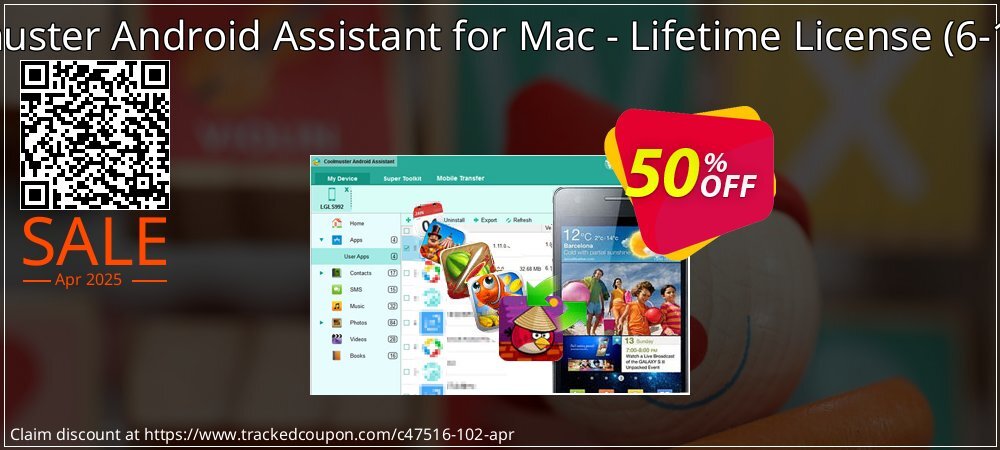 Coolmuster Android Assistant for Mac - Lifetime License - 6-10PCs  coupon on Working Day offer