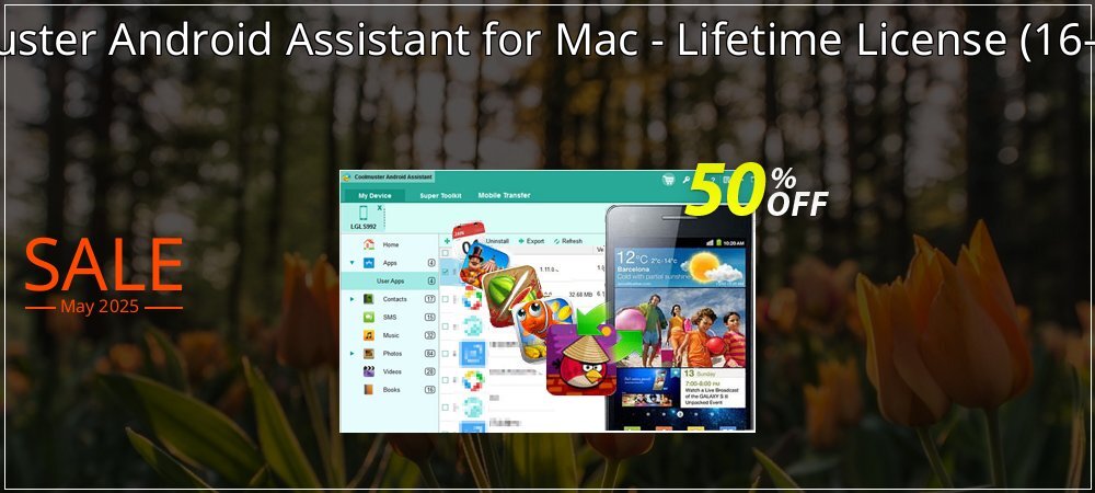 Coolmuster Android Assistant for Mac - Lifetime License - 20 PCs  coupon on Tell a Lie Day discount