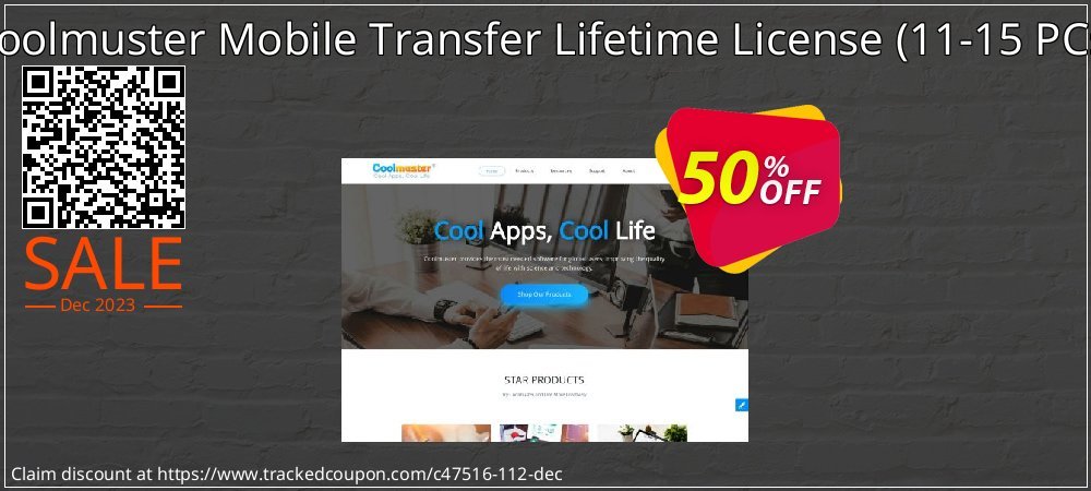 Coolmuster Mobile Transfer Lifetime License - 11-15 PCs  coupon on American Football Day sales