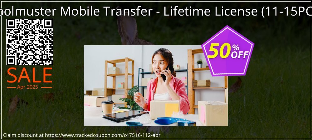 Coolmuster Mobile Transfer Lifetime License - 11-15 PCs  coupon on April Fools' Day offer