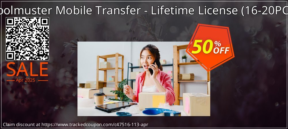 Coolmuster Mobile Transfer Lifetime License - 16-20 PCs  coupon on Virtual Vacation Day offer