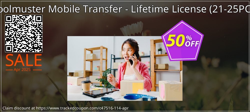 Coolmuster Mobile Transfer Lifetime License - 21-25 PCs  coupon on Tell a Lie Day offering discount