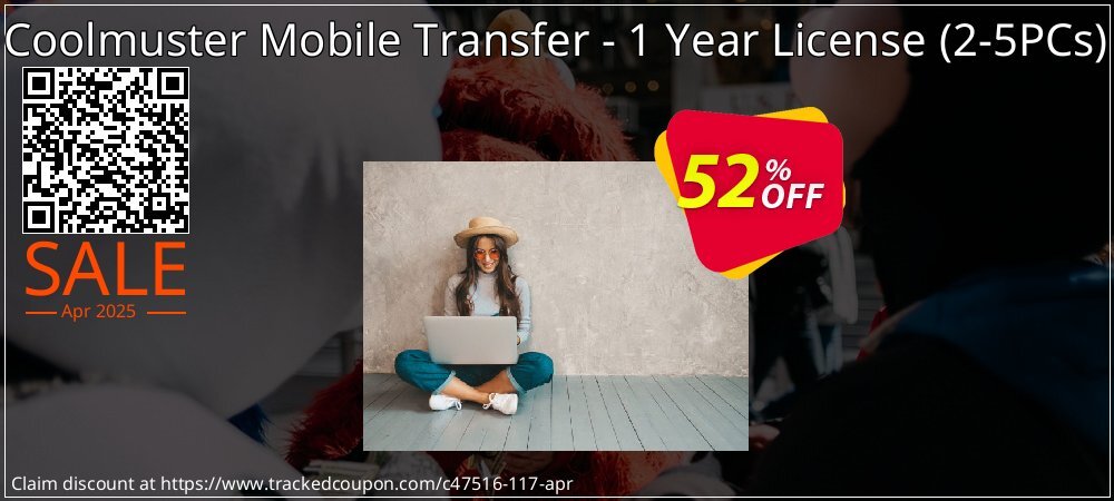 Coolmuster Mobile Transfer 1 Year License - 2-5 PCs  coupon on April Fools' Day discounts