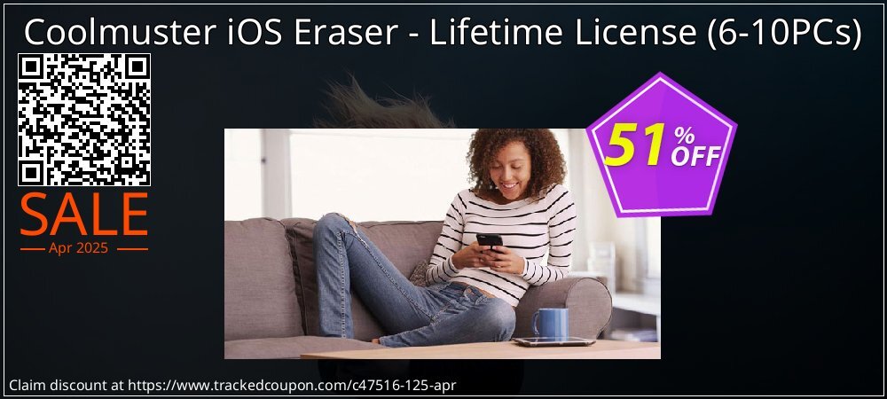 Coolmuster iOS Eraser - Lifetime - 6-10PCs  coupon on National Walking Day super sale