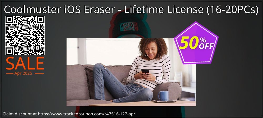 Coolmuster iOS Eraser - Lifetime - 16-20PCs  coupon on April Fools' Day promotions