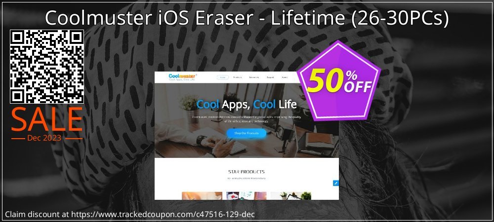 Coolmuster iOS Eraser - Lifetime - 26-30PCs  coupon on Tell a Lie Day deals