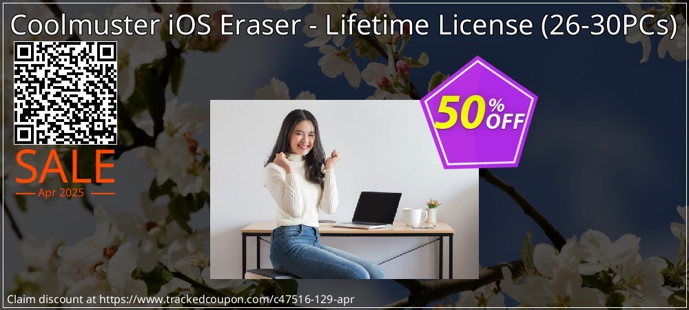 Coolmuster iOS Eraser - Lifetime License - 26-30PCs  coupon on World Password Day offer