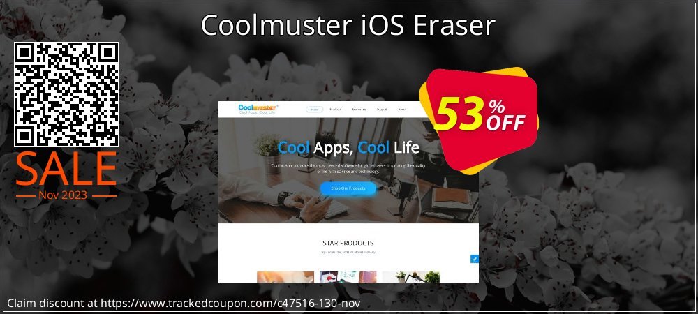 Coolmuster iOS Eraser coupon on National Walking Day offer
