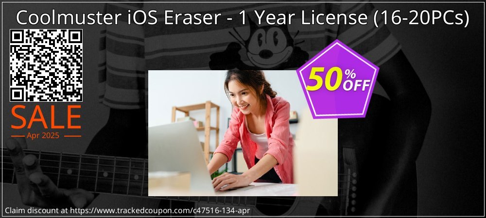 Coolmuster iOS Eraser - 1 Year License - 16-20PCs  coupon on World Password Day discounts