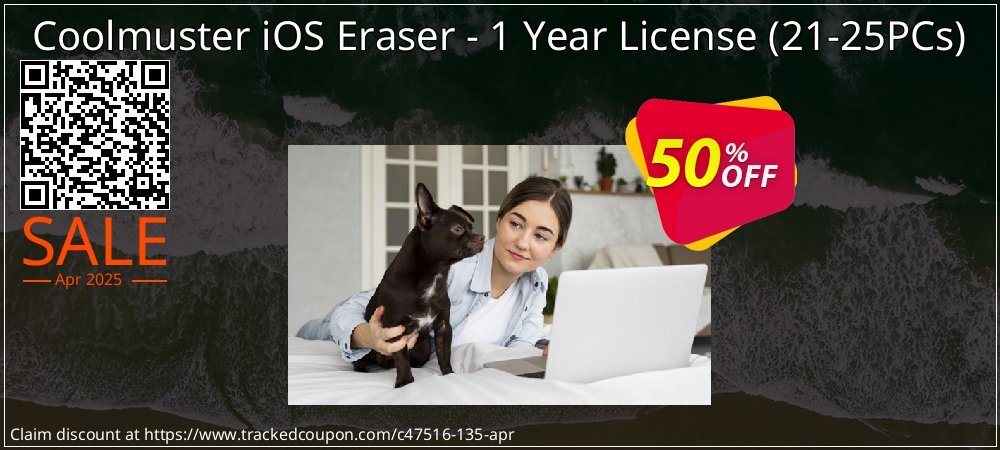Coolmuster iOS Eraser - 1 Year License - 21-25PCs  coupon on Mother Day promotions