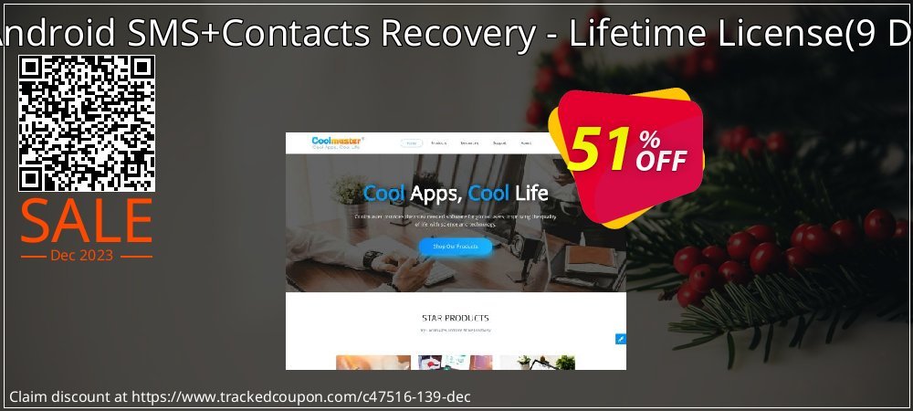 Coolmuster Android SMS+Contacts Recovery - Lifetime License - 9 Devices, 3 PCs  coupon on Tell a Lie Day offer