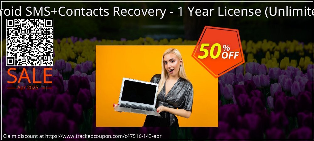 Coolmuster Android SMS+Contacts Recovery - 1 Year License - Unlimited Devices, 1 PC  coupon on Easter Day super sale