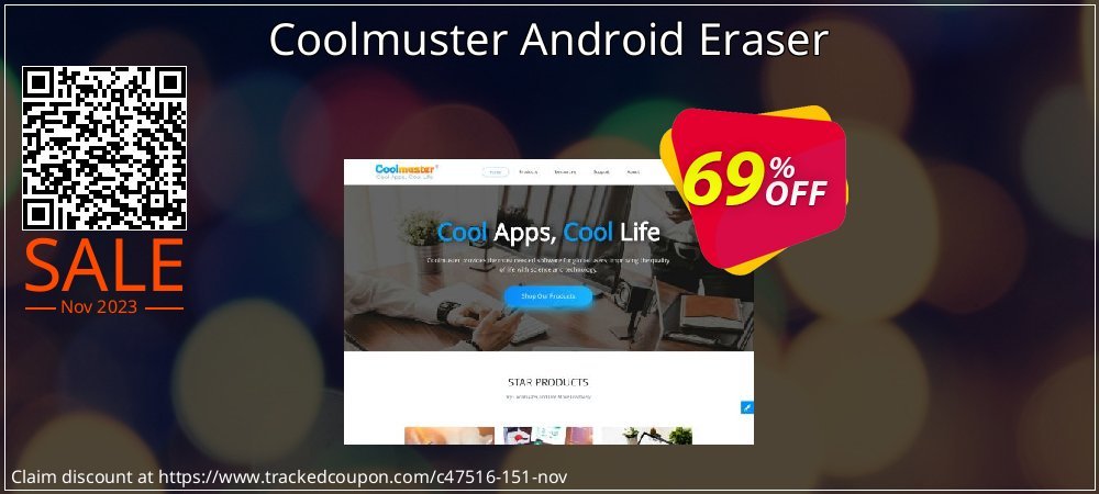 Coolmuster Android Eraser coupon on Happy New Year offer