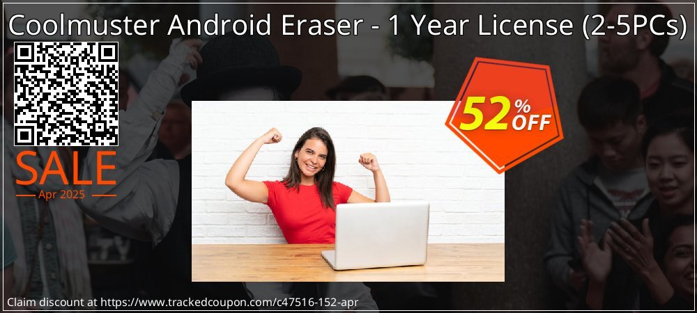 Coolmuster Android Eraser - 1 Year License - 5 PCs  coupon on April Fools' Day super sale