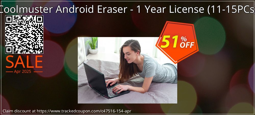 Coolmuster Android Eraser - 1 Year License - 11-15PCs  coupon on World Password Day sales