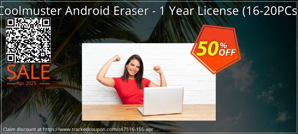 Coolmuster Android Eraser - 1 Year License - 16-20PCs  coupon on Mother Day deals