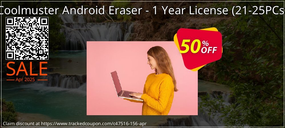 Coolmuster Android Eraser - 1 Year License - 21-25PCs  coupon on National Loyalty Day offer