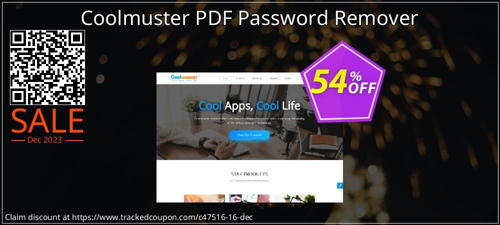 Coolmuster PDF Password Remover coupon on Christmas Card Day offering discount
