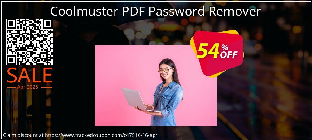 Coolmuster PDF Password Remover coupon on World Party Day offering sales