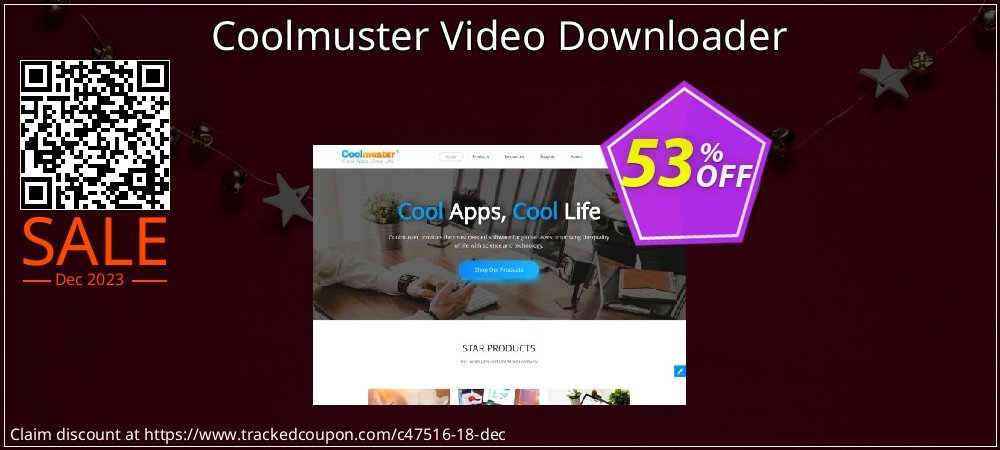 Coolmuster Video Downloader coupon on Thanksgiving offering sales