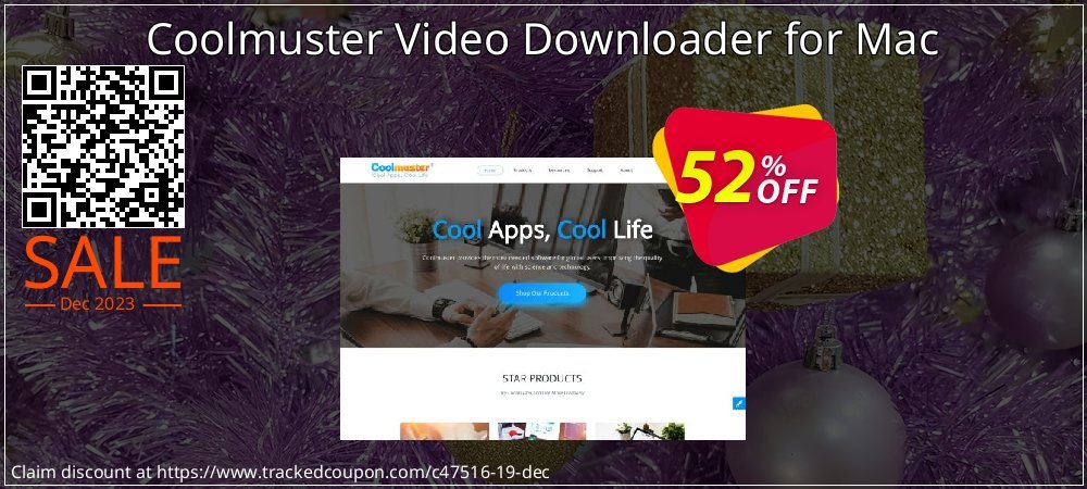 Coolmuster Video Downloader for Mac coupon on World Password Day sales