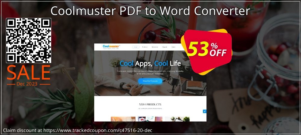 Coolmuster PDF to Word Converter coupon on National Walking Day sales