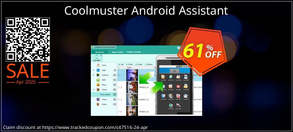 Coolmuster Android Assistant coupon on World Password Day offering sales