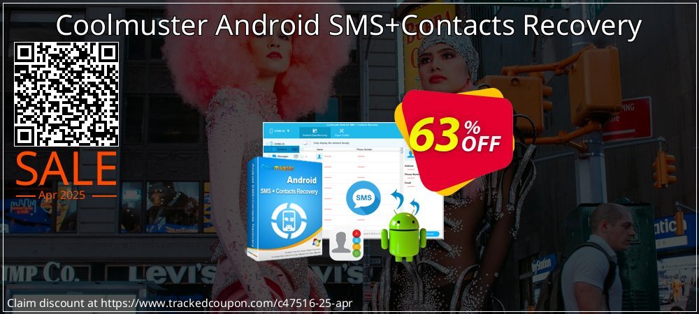 Coolmuster Android SMS+Contacts Recovery coupon on National Walking Day offering sales