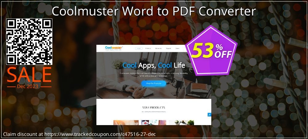 Coolmuster Word to PDF Converter coupon on April Fools' Day discounts