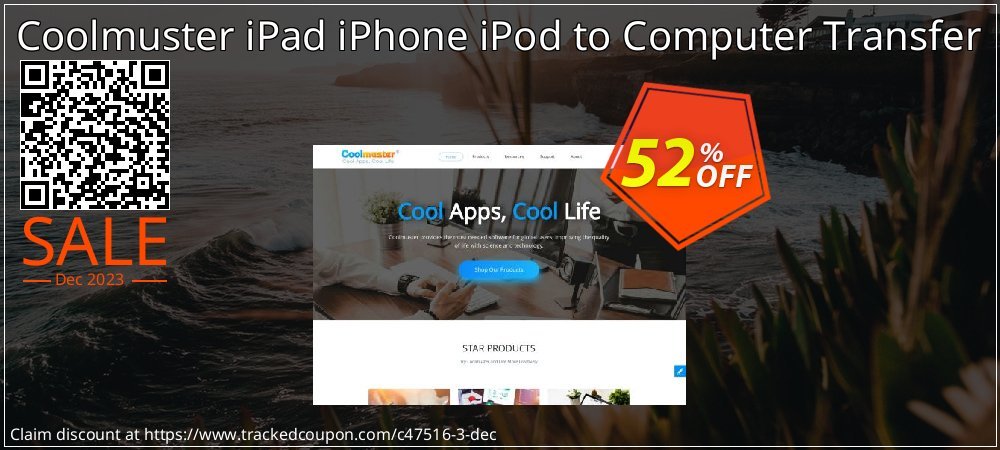 Coolmuster iPad iPhone iPod to Computer Transfer coupon on National Download Day sales