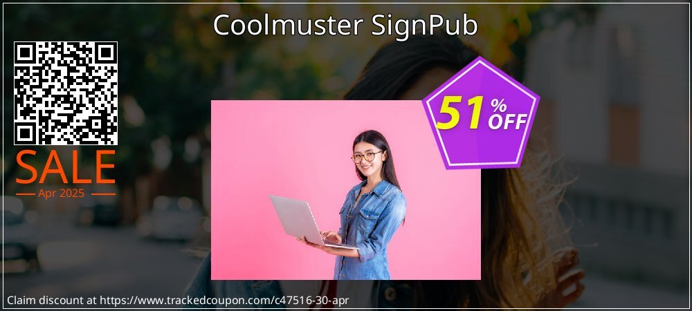 Coolmuster SignPub coupon on National Walking Day deals