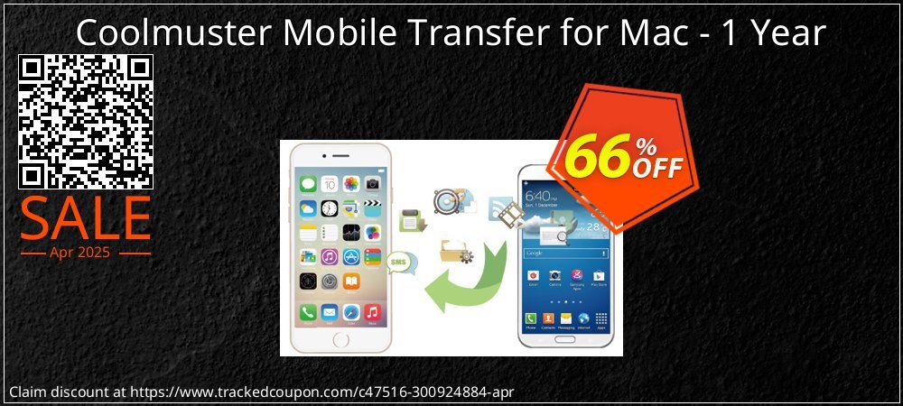 Coolmuster Mobile Transfer for Mac 1 Year License coupon on Tell a Lie Day sales