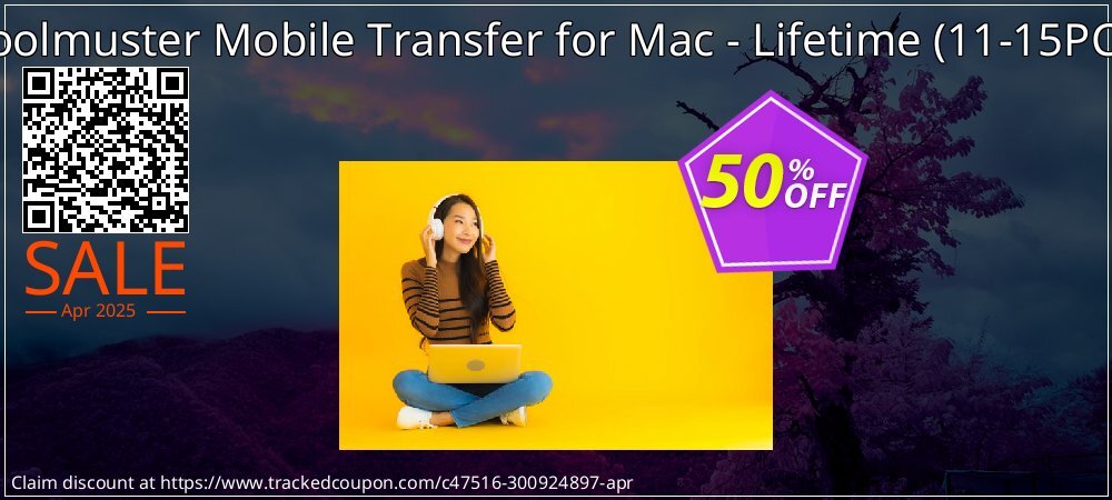 Coolmuster Mobile Transfer for Mac Lifetime - 11-15 PCs  coupon on April Fools Day discount