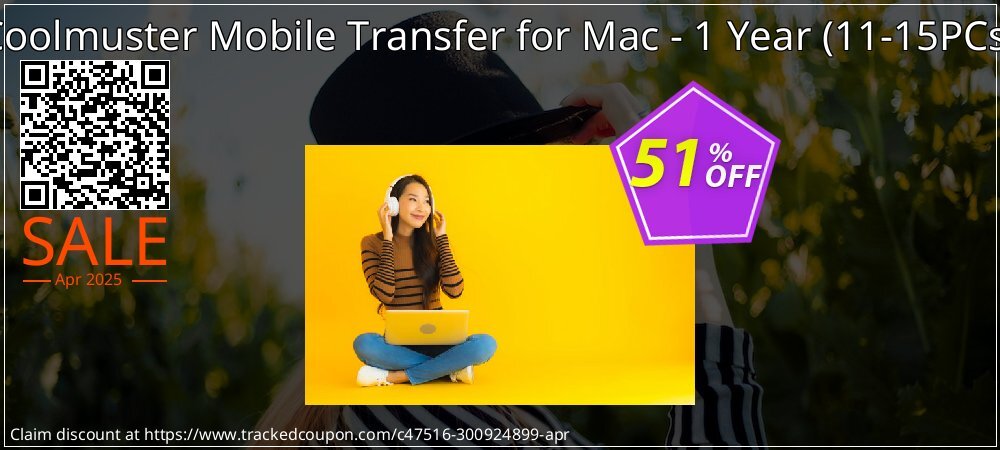 Coolmuster Mobile Transfer for Mac - 1 Year - 11-15PCs  coupon on World Password Day discounts