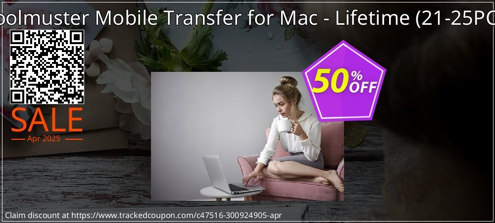 Coolmuster Mobile Transfer for Mac Lifetime - 21-25 PCs  coupon on National Walking Day discount