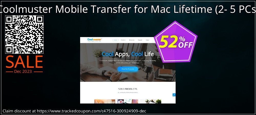 Coolmuster Mobile Transfer for Mac Lifetime - 2- 5 PCs  coupon on Tell a Lie Day discounts