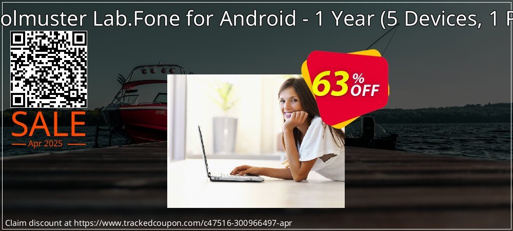 Coolmuster Lab.Fone for Android - 1 Year - 5 Devices, 1 PC  coupon on April Fools Day offering sales