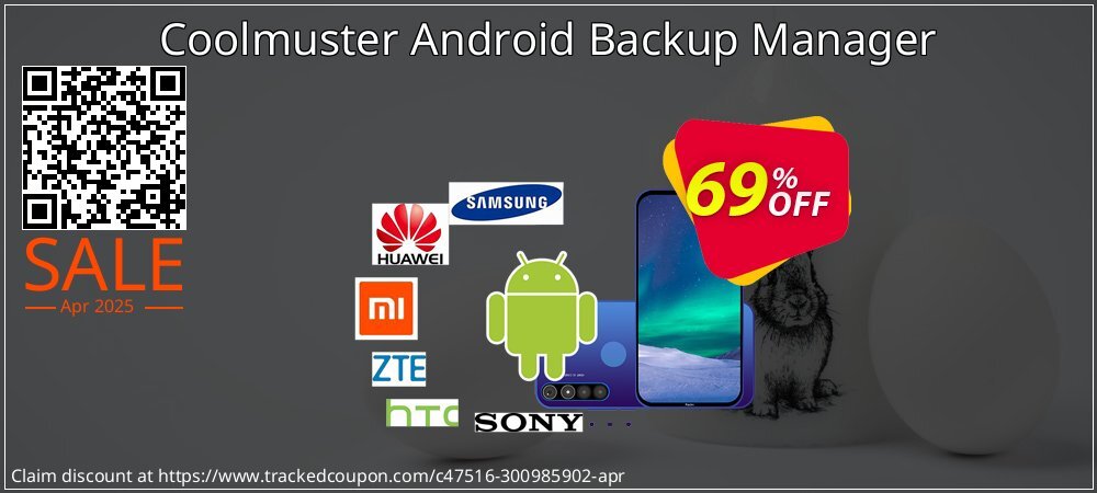 Coolmuster Android Backup Manager coupon on April Fools' Day discounts